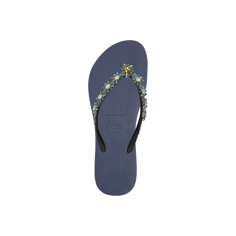UZURII Flip Flops Zehentrenner Dolce Turqoise marineblau(Image 3)