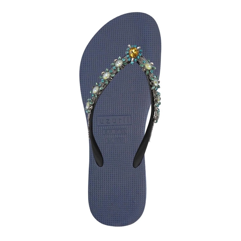 UZURII Flip Flops Zehentrenner Dolce Turqoise marineblau(Image 2)