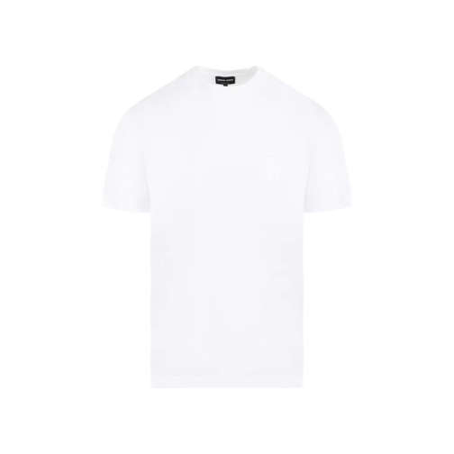 Giorgio Armani Optical White Cotton T-Shirt White 