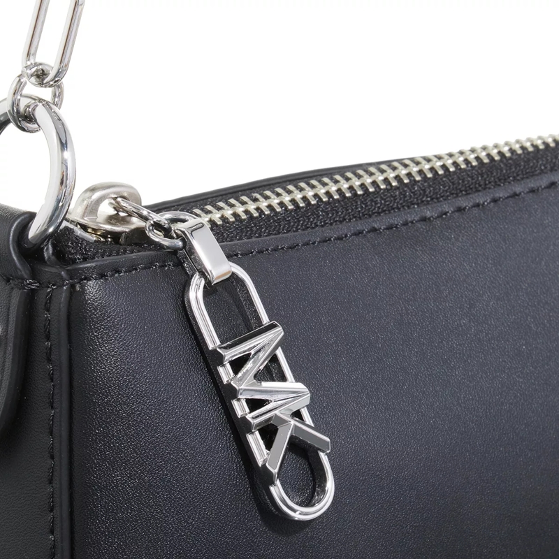 MICHAEL Michael Kors Schultertasche Empire Medium Chain Pouchette Black(Image 4)