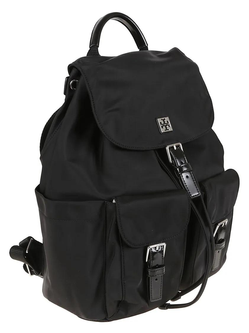 TORY BURCH Rugzakken Virginia Backpack in zwart