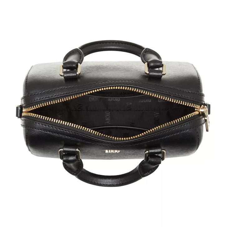 DKNY Paige Mini Ns Cbody, Black/Gold: Handbags