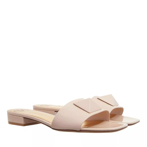 Valentino Garavani Pantoletten One Stud Powder Rose Claquette