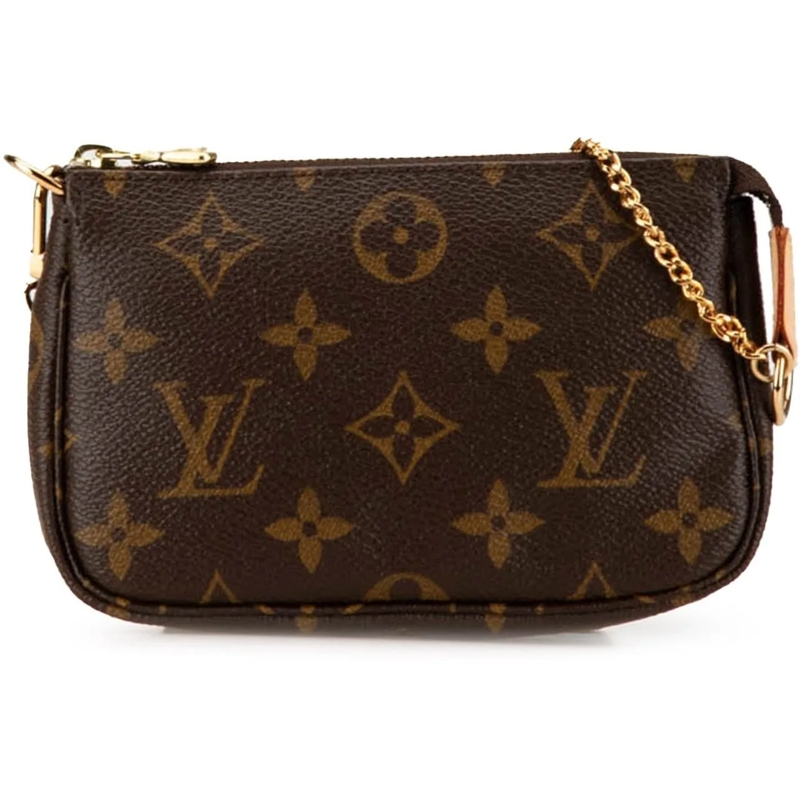 Louis Vuitton Sac à bandoulière Monogram Mini Pochette Accessoires braun