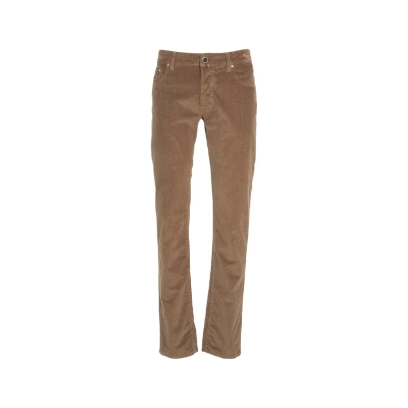 Jacob Cohen Jeans 'Bard' Corduroy Pants Brown