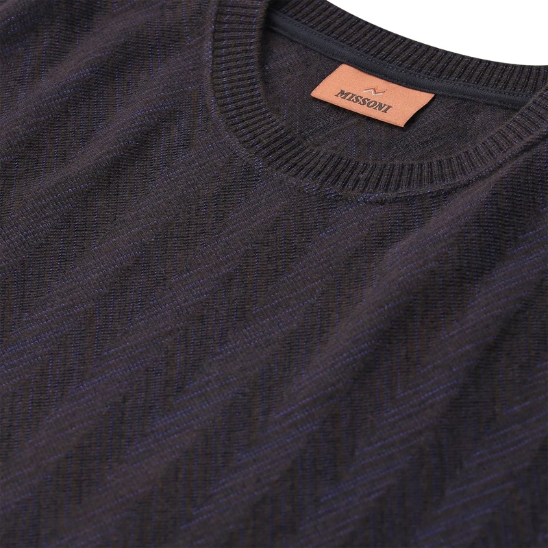 Missoni T-Shirt T-Shirt aus Kaschmir-Mix rot(Image 4)
