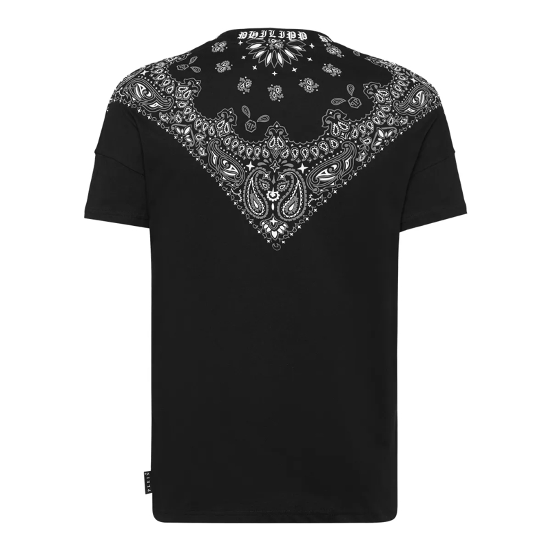Philipp Plein T-Shirt T-Shirt Paisley schwarz(Image 3)