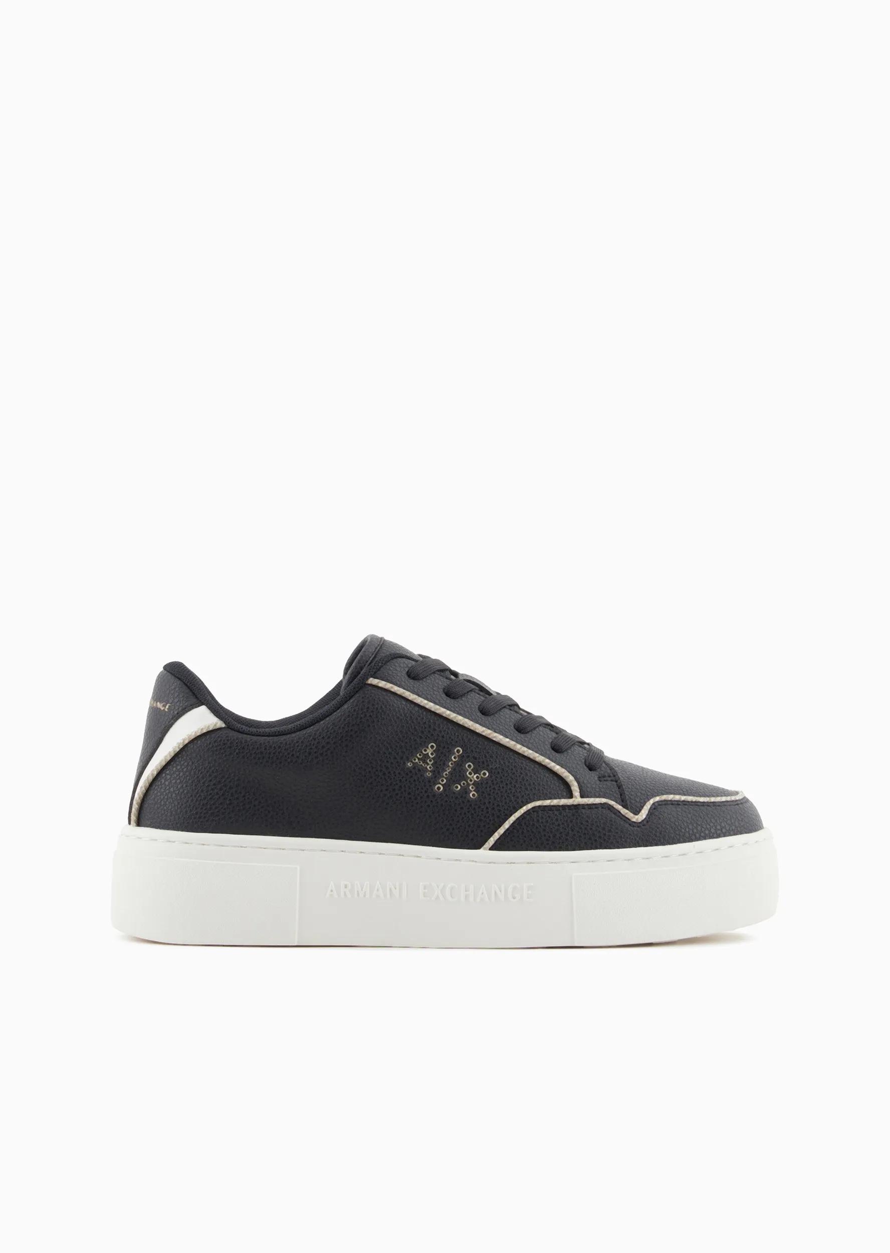 Armani Exchange Sneakers - AX-WOMEN  - 533_XDX160 XV888_T780 - Gr. 40 (EU) - in Schwarz - für Damen