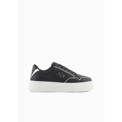 Armani Exchange AX-WOMEN  - 533_XDX160 XV888_T780 schwarz låg sneaker