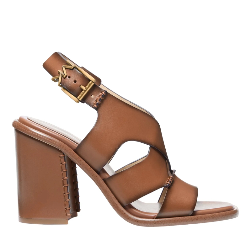 MICHAEL Michael Kors Sandalen Raven Block Heeled Sandal Luggage