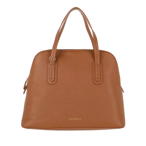 Coccinelle Dione Hobo Bag Caramel Tote