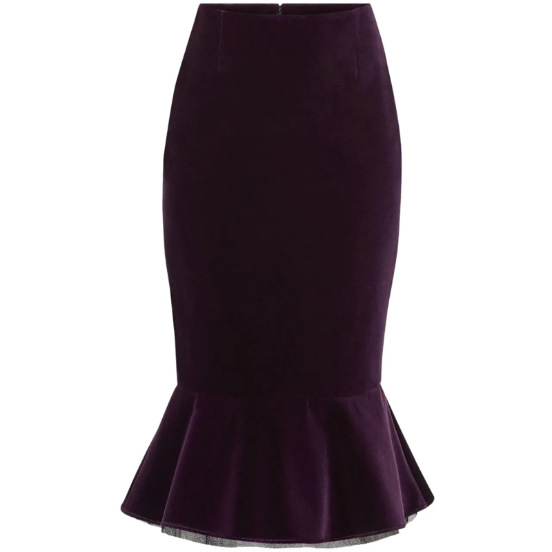 Nina Ricci Midirock Skirts Purple lila
