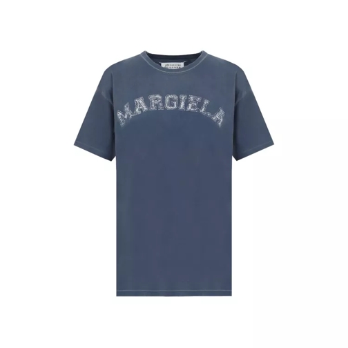 Maison Margiela Cotton T-Shirt Blue 