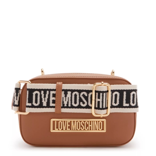 Love Moschino Love Moschino Natural Braune Umhängetasche JC4148P Braun Cross body-väskor