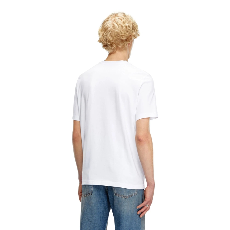 Diesel Hemd T-ADJUST-Q7 T-SHIRT 1er Pack weiss(Image 5)