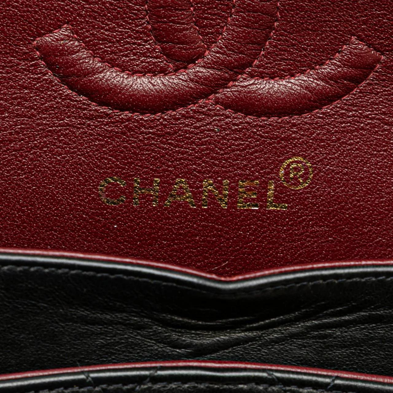 Thumbnail - Chanel Hobo Bags - Small Classic Lambskin Double Flap - Gr. unisize - in Schwarz - für Damen