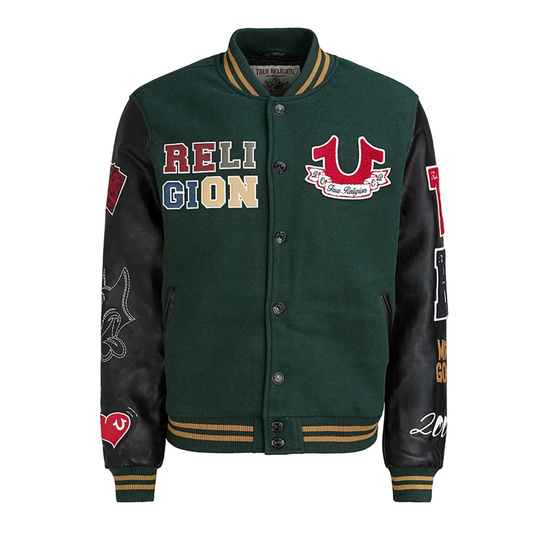 True Religion Blouson Collgejacke CAT bunt