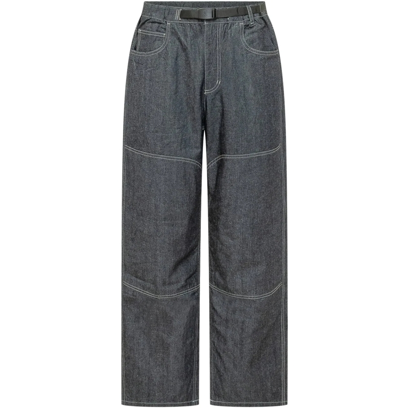 GRAMICCI Boyfriend-Jeans Japanese Chambray Pant con Cintura dunkelblau