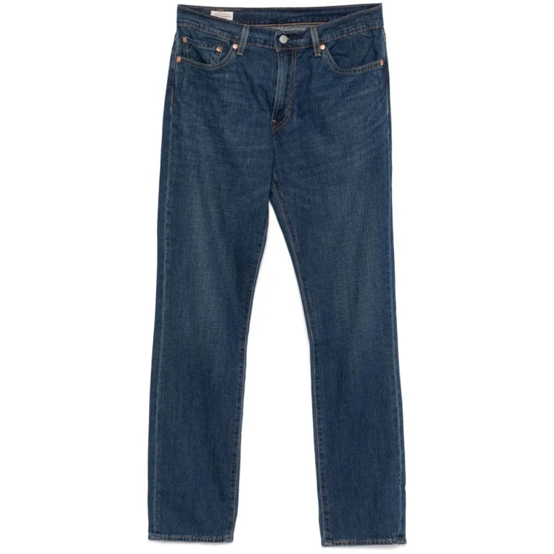 Levi's Jeans Straight-Leg Dark Blue Denim Jeans Blue