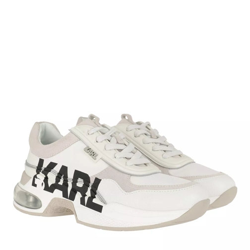 Karl Lagerfeld Ventura Lazare Logo Leather White Low-Top Sneaker