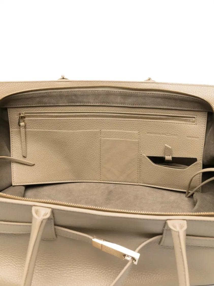 Thumbnail - Benedetta Bruzziches Shopper & Totes - Structured Handbag With Detachable Shoulder Strap - Gr. unisize - in Beige - für ...