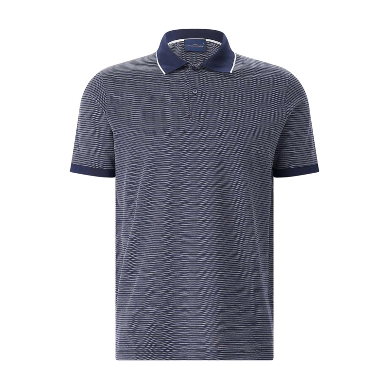 Paul & Shark Polo Poloshirt aus Baumwolle blau