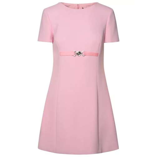 Versace Pink Mini Dress Pink 