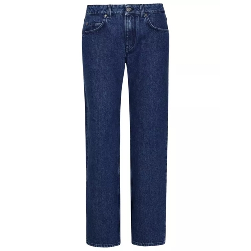 Off-White 90S' Blue Cotton Jeans Blue Jeans