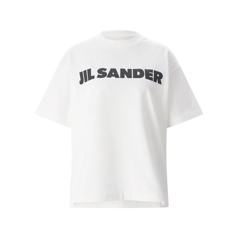 Jil Sander T-shirt White Cotton Crew Neck T-Shirt White(Image 2)
