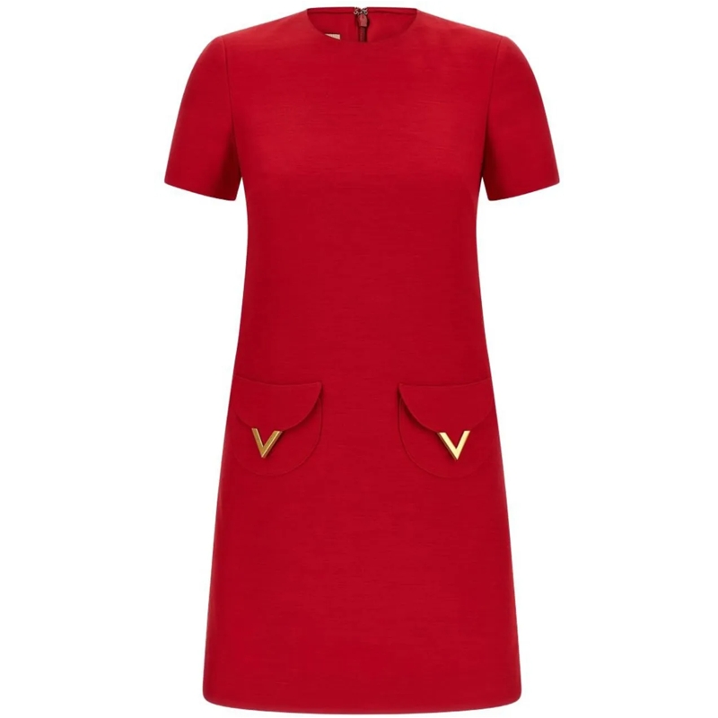 Valentino Garavani Mini-robe Dresses Red rot