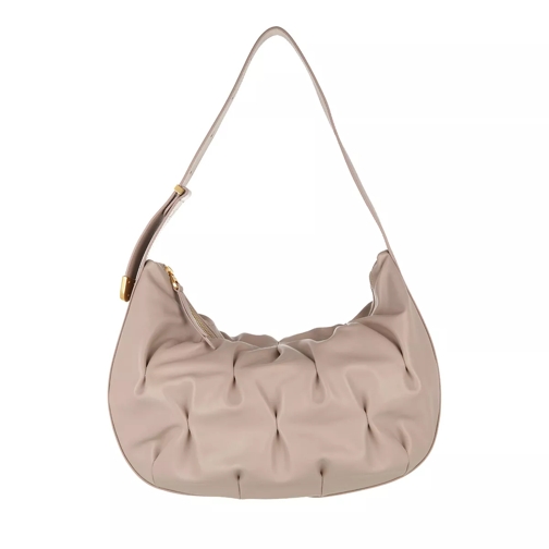 Coccinelle Handbag Smooth Calf Leather Soft  Powder Pink Hobo Bag