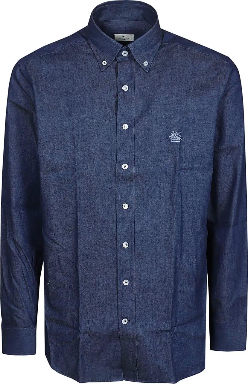 Thumbnail - Etro - Roma Shirt Blue - Größe 39 - blue