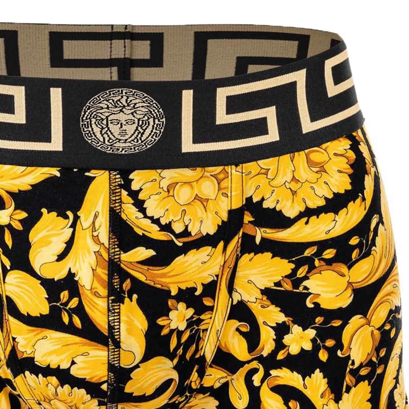 Versace  SHORT TRUNK STRETCH ORGANIC JERSEY BAROCCO SS92 AL schwarz(Image 3)
