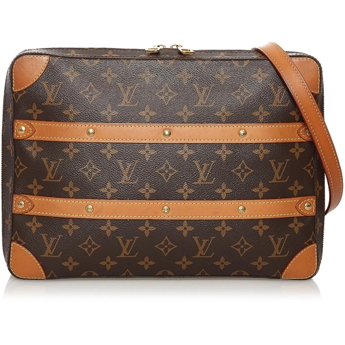 Louis Vuitton Sac à bandoulière 2019 Monogram Soft Trunk Messenger braun