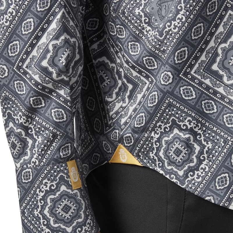 BILLIONAIRE Hemd Hemd Paisley schwarz(Image 4)