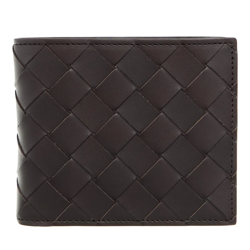 Bottega Veneta Bi-Fold-Portemonnaie Intrecciato Bi-Fold Wallet Fondant