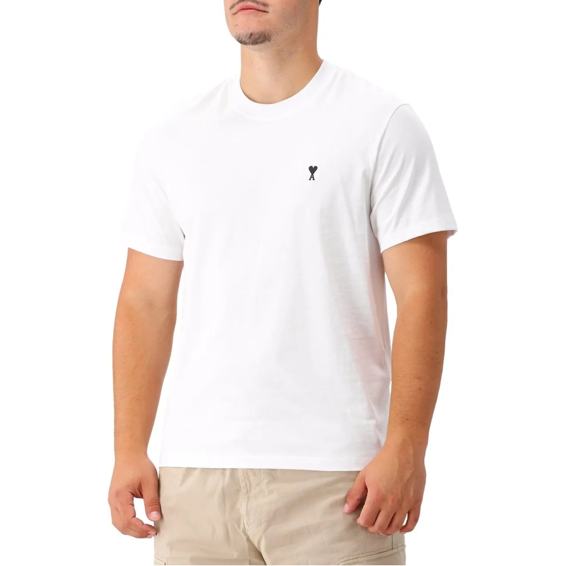 AMI Paris T-shirt T-Shirt mit Logo Weiß(Image 18)