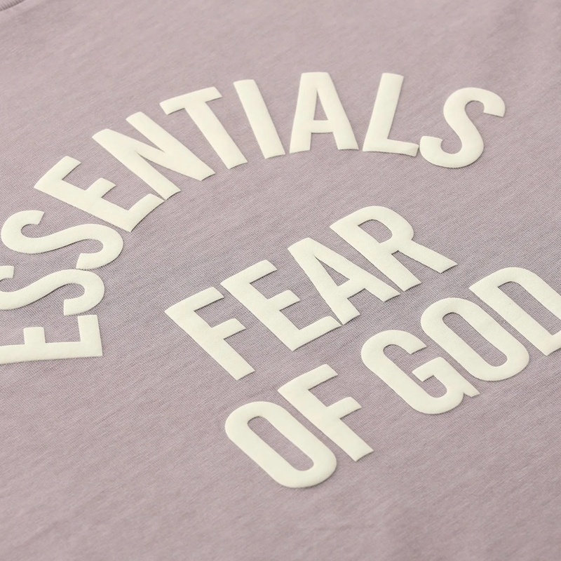 FEAR OF GOD T-Shirt T-Shirt mit Print lila(Image 4)