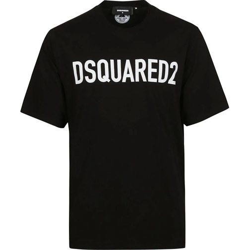 Dsquared2 T-Shirts Loose Fit T-shirt Black schwarz