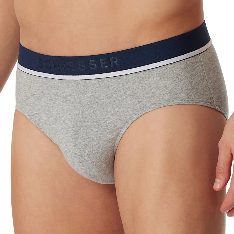 SCHIESSER  3PACK Rio-Slip "95/5" 3er Pack bunt(Image 2)