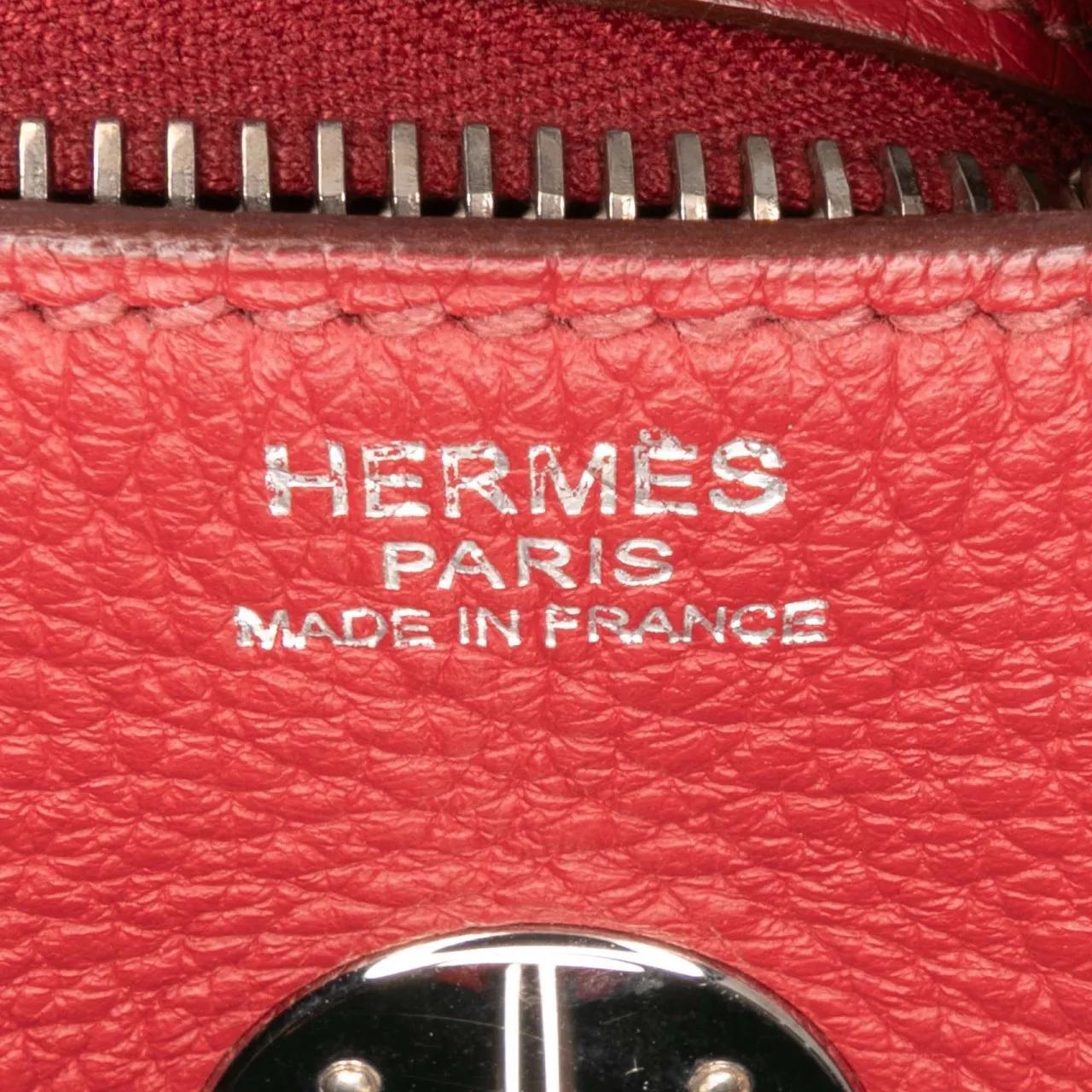 Thumbnail - Hermès Hobo Bags - Clemence Lindy 30 - Gr. unisize - in Rot - für Damen