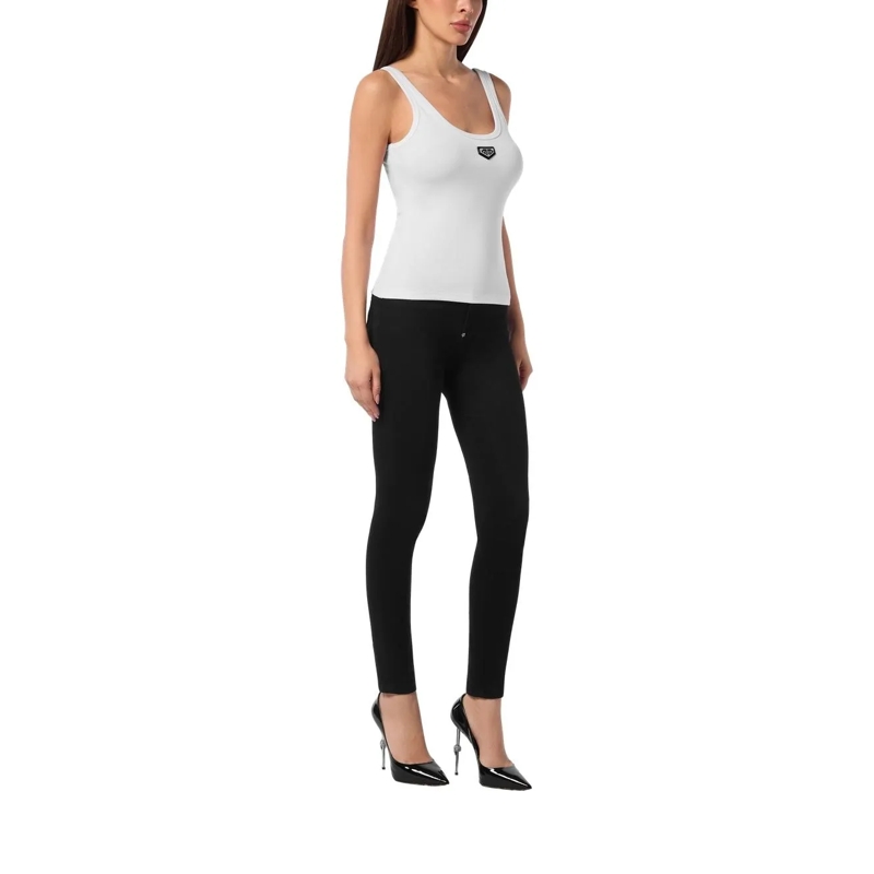 Philipp Plein Top Tank-Top weiss(Image 2)