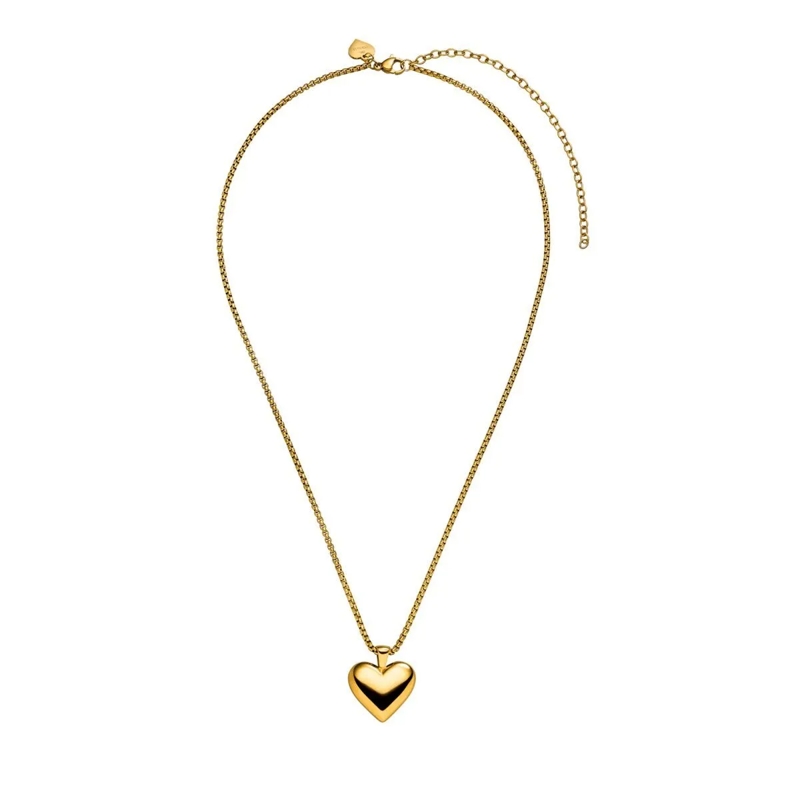 Purelei Mittellange Halskette Kette Lovebird gold