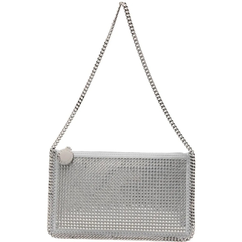 Stella McCartney Clutch Bags Silver silber
