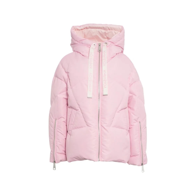 Khrisjoy  Quilted Oversized Puffer Jacket Pink