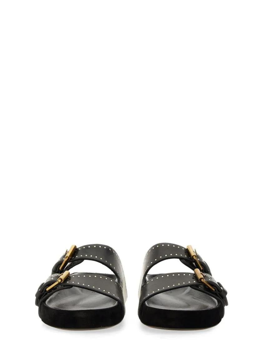 Thumbnail - Isabel Marant Sandalen - "Lennyo" Sandals - Gr. 37 (EU) - in Schwarz - für Damen