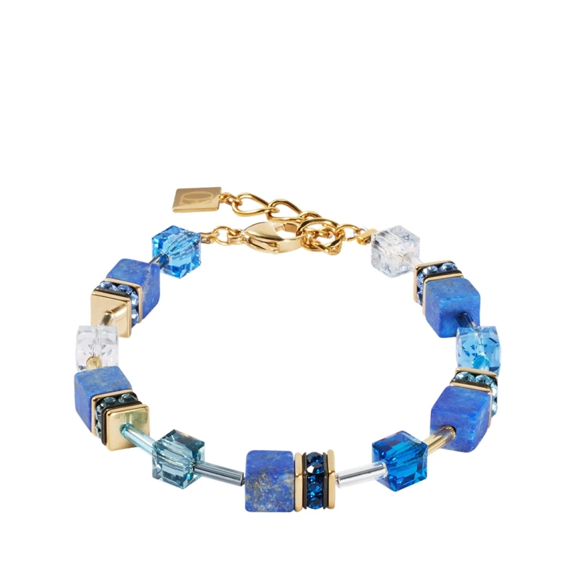 COEUR DE LION Armband GeoCUBE® Iconic Precious Armband blau