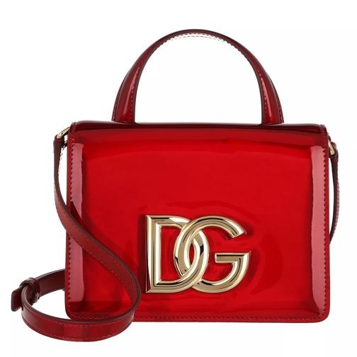 Dolce&Gabbana Strobo Top Handle Bag Leather Crossbody Bag