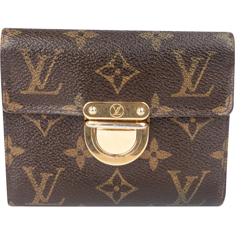 Louis Vuitton Geldbörse Louis Vuitton Canvas Monogram Koala Wallet braun
