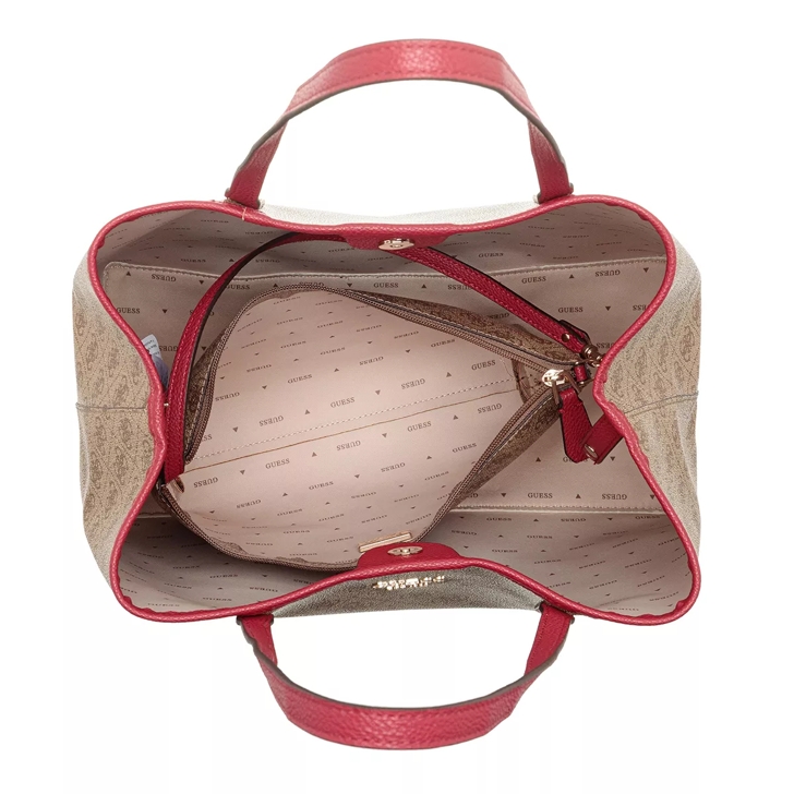 Guess brown tote bag sales